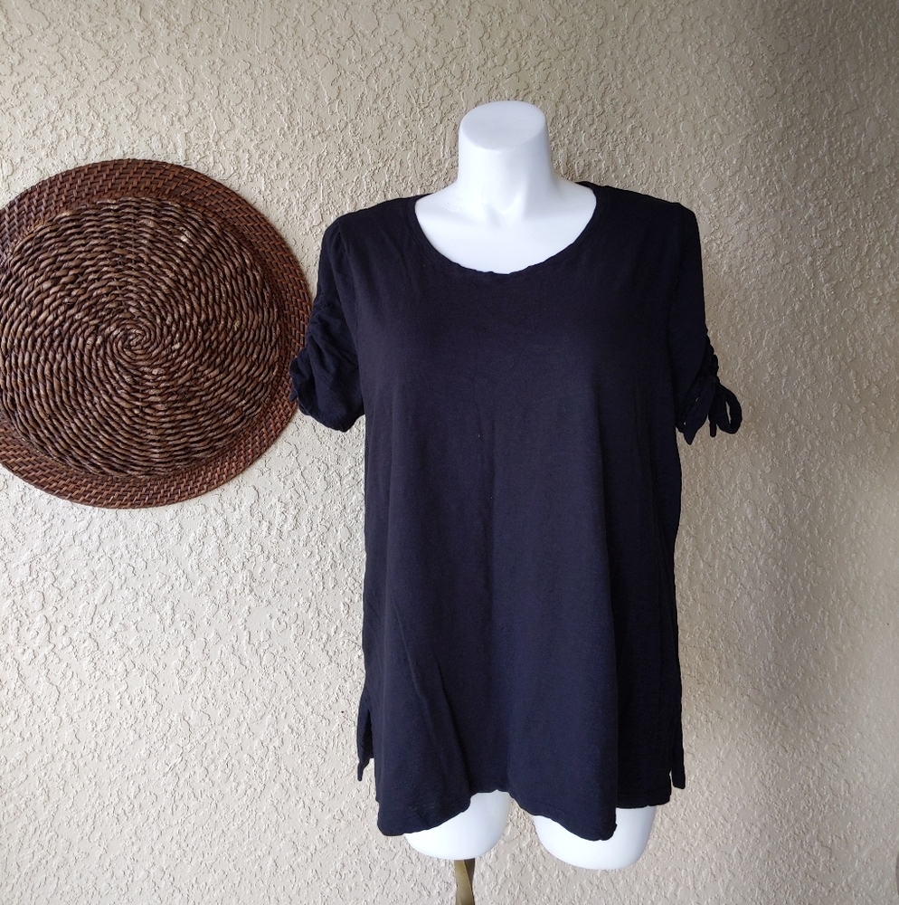 Lane Bryant‎ tie sleeve shirt